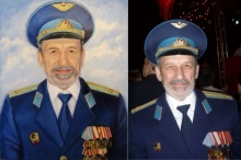 Портрет Лётчика подполковника ВВС