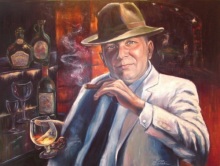 Портрет Мужчина в баре
