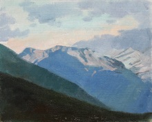 Закат. Кавказ